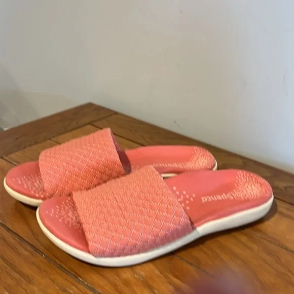 Spenco Women’s Shanna Slide Sandal in Terra Cotta Size 11 D. - Picture 2 of 8